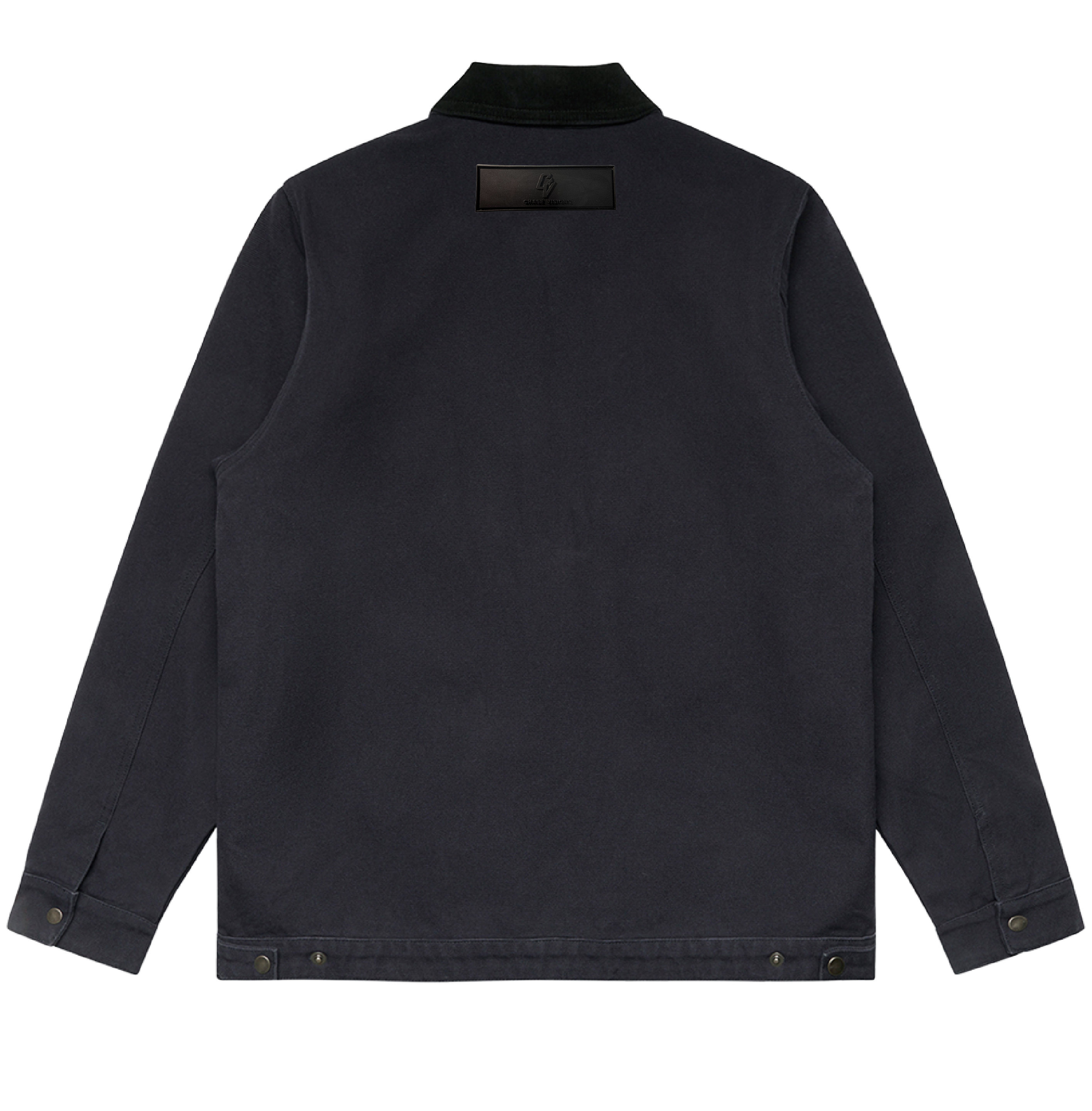 CV Zip Jacket with Contrast Collar