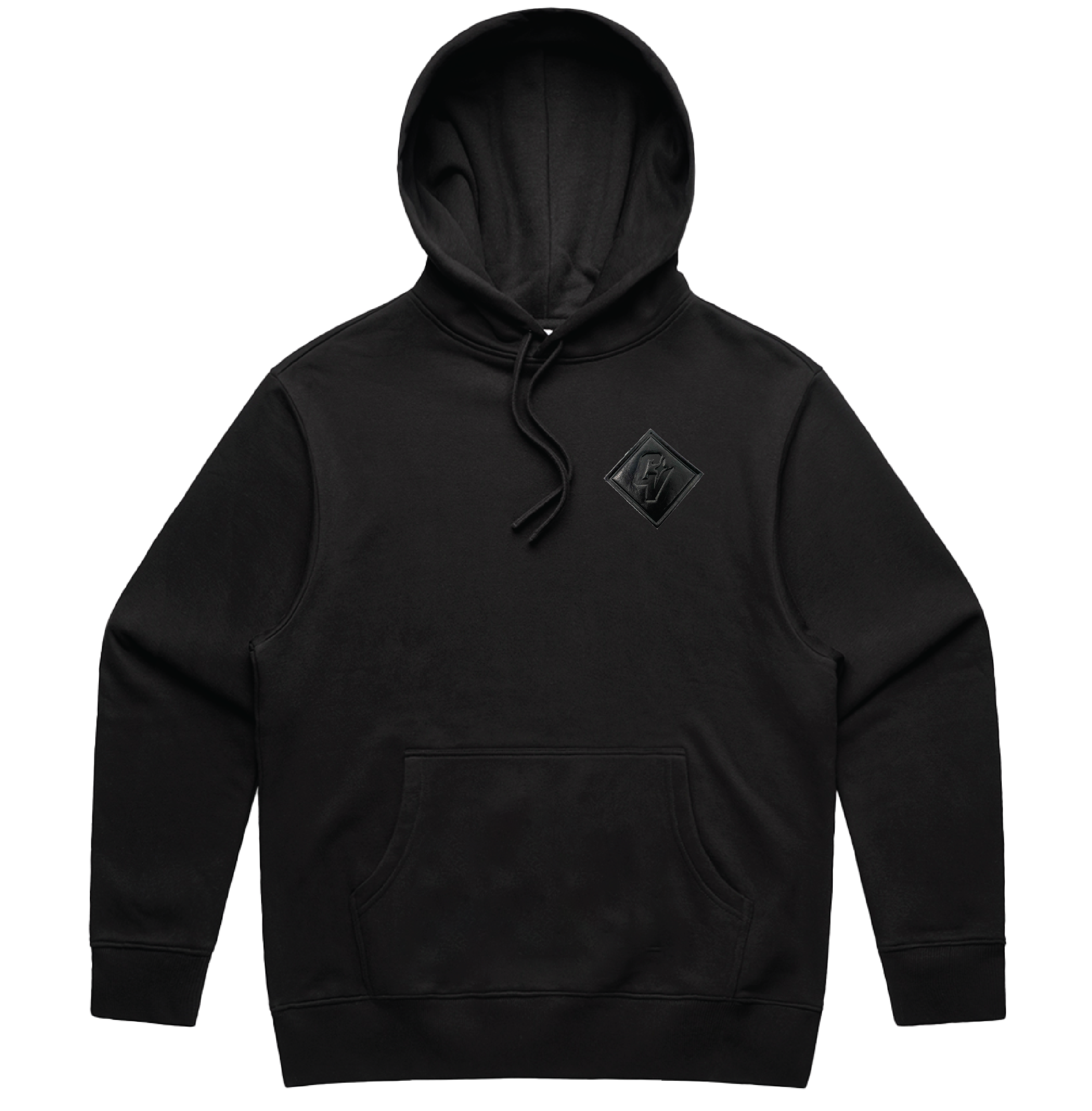 CV Leather Patch Hoodie