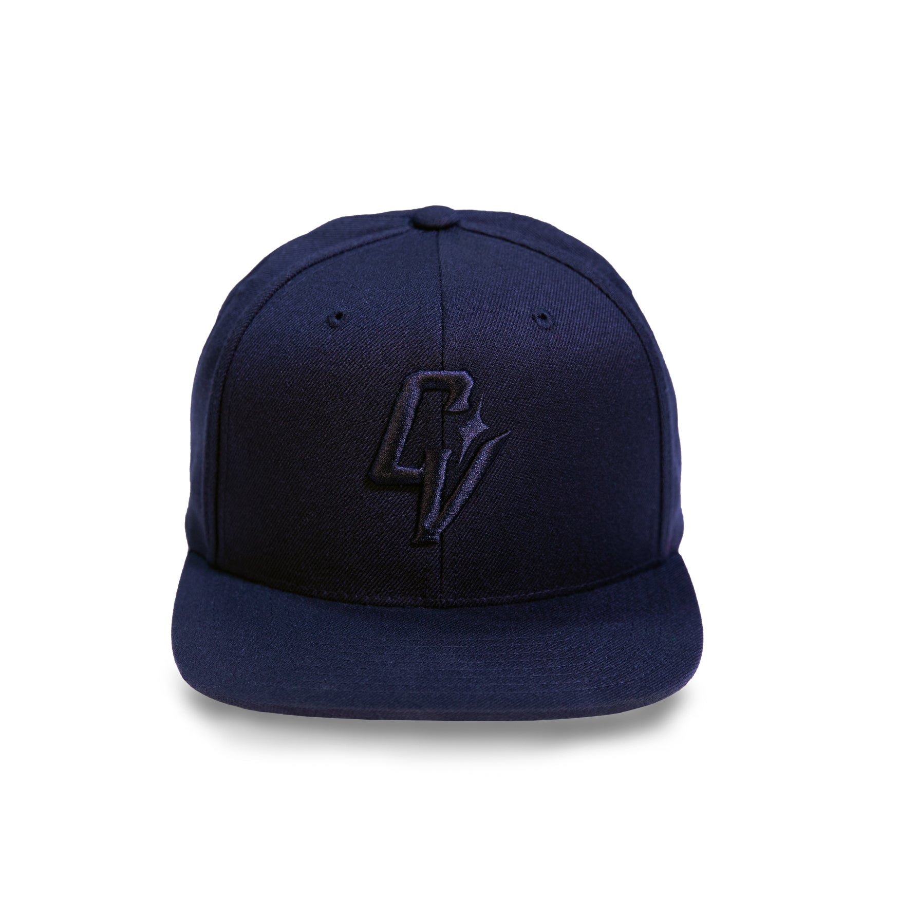 CV LOGO FITTED -BLK/BLK