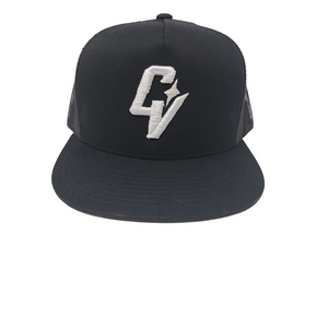 CV Emblem Trucker Hat - BLK