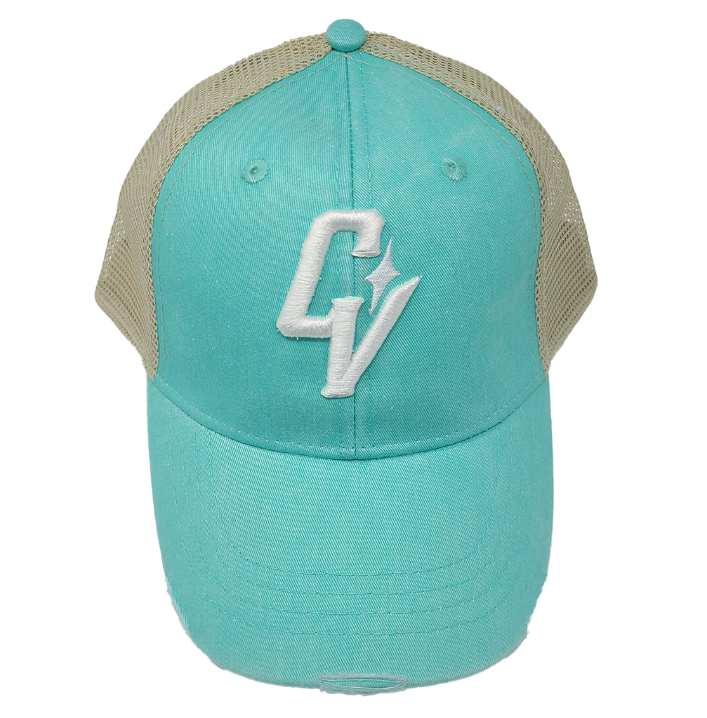 CV Mint Trucker Hat