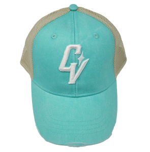 CV Mint Trucker Hat